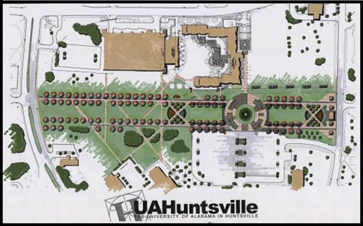 UAH Central Core Greenway and Pedestrian Corridor