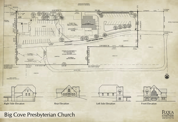 Big Cove Presbyterian Church Site Design, Huntsville, AL